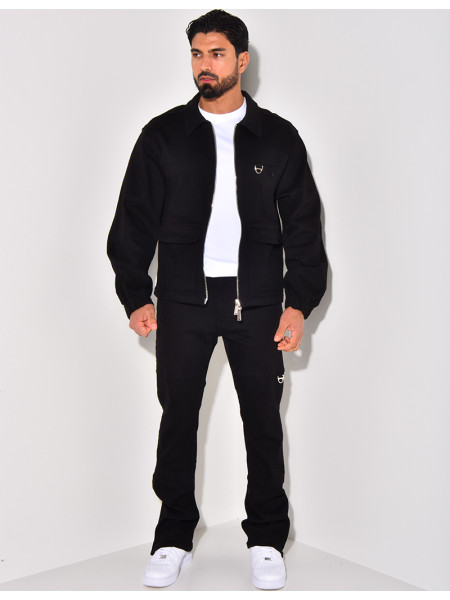 Ensemble en jeans pantalon et veste