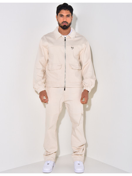 Ensemble en jeans pantalon et veste