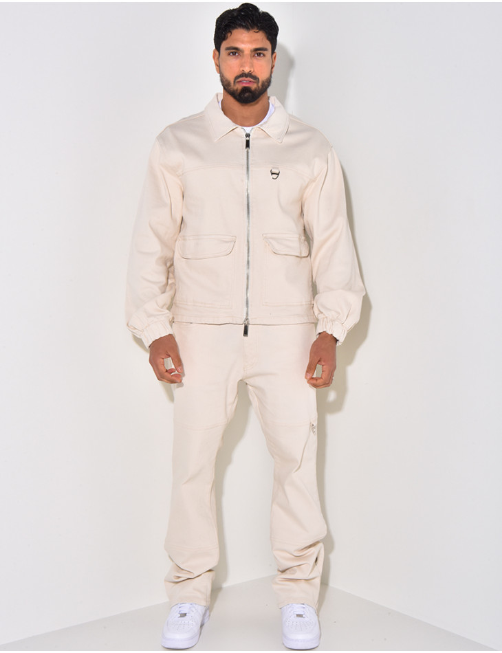 Ensemble en jeans pantalon et veste