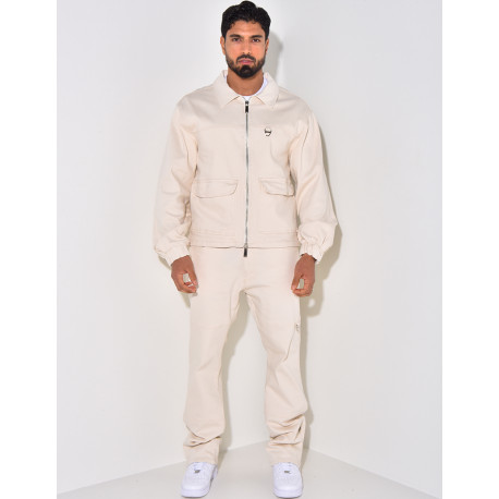 Ensemble en jeans pantalon et veste