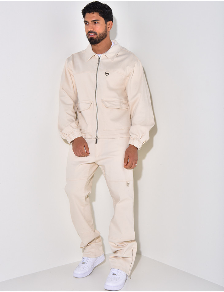 Ensemble en jeans pantalon et veste