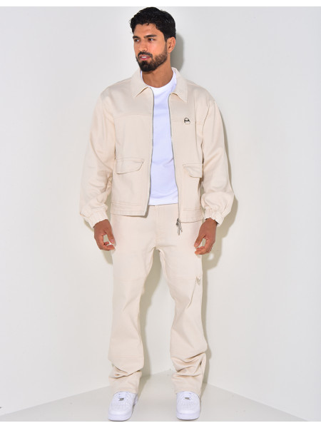 Ensemble en jeans pantalon et veste