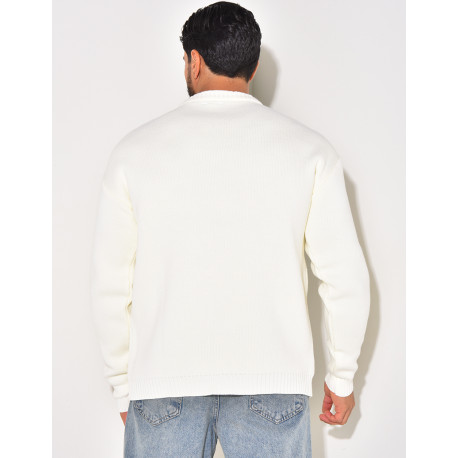 Pull en laine uni