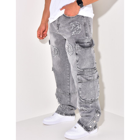 Jeans à poches