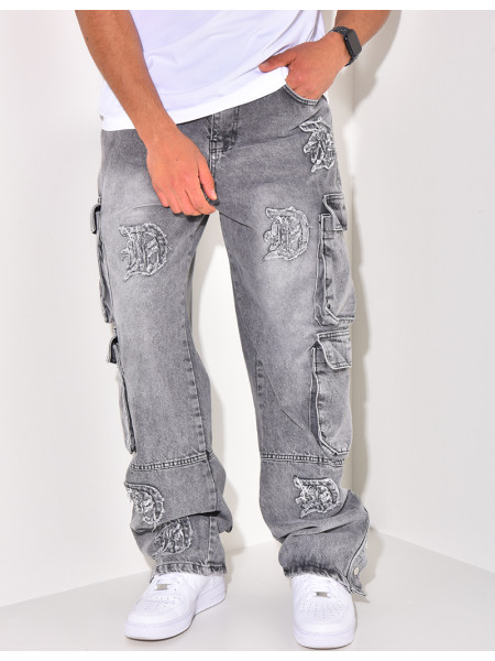 Jeans à poches