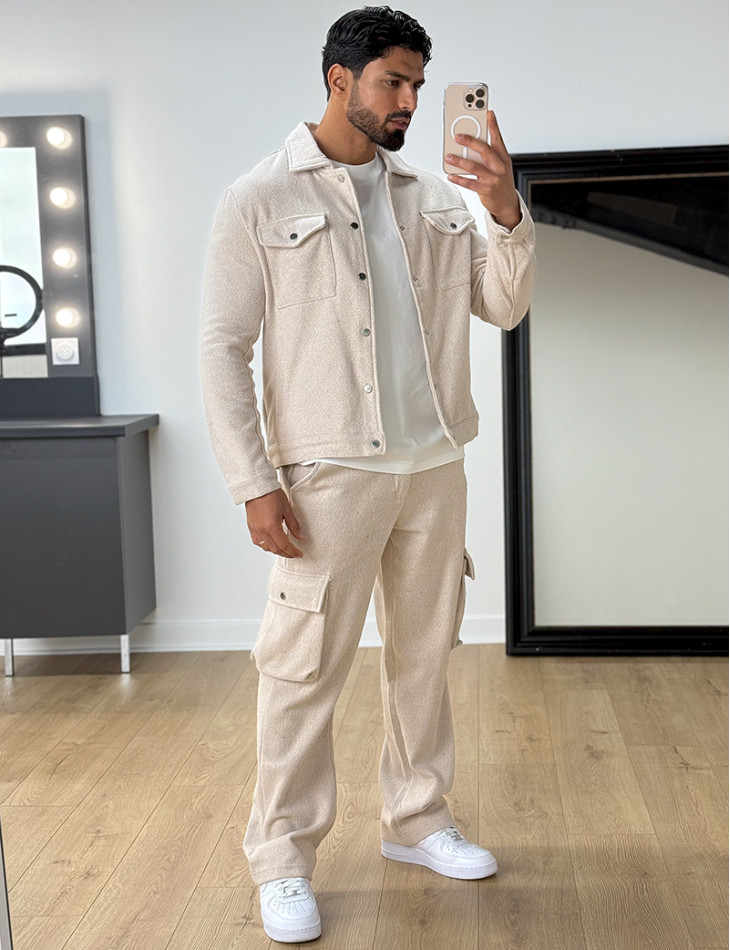 Ensemble pantalon et veste épais