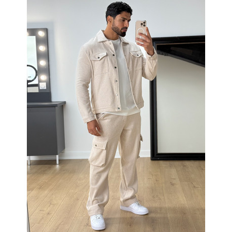 Ensemble pantalon et veste épais