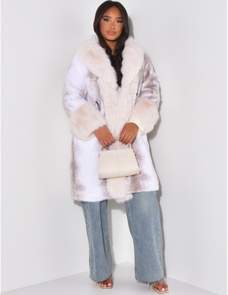 Manteau en fourrure...