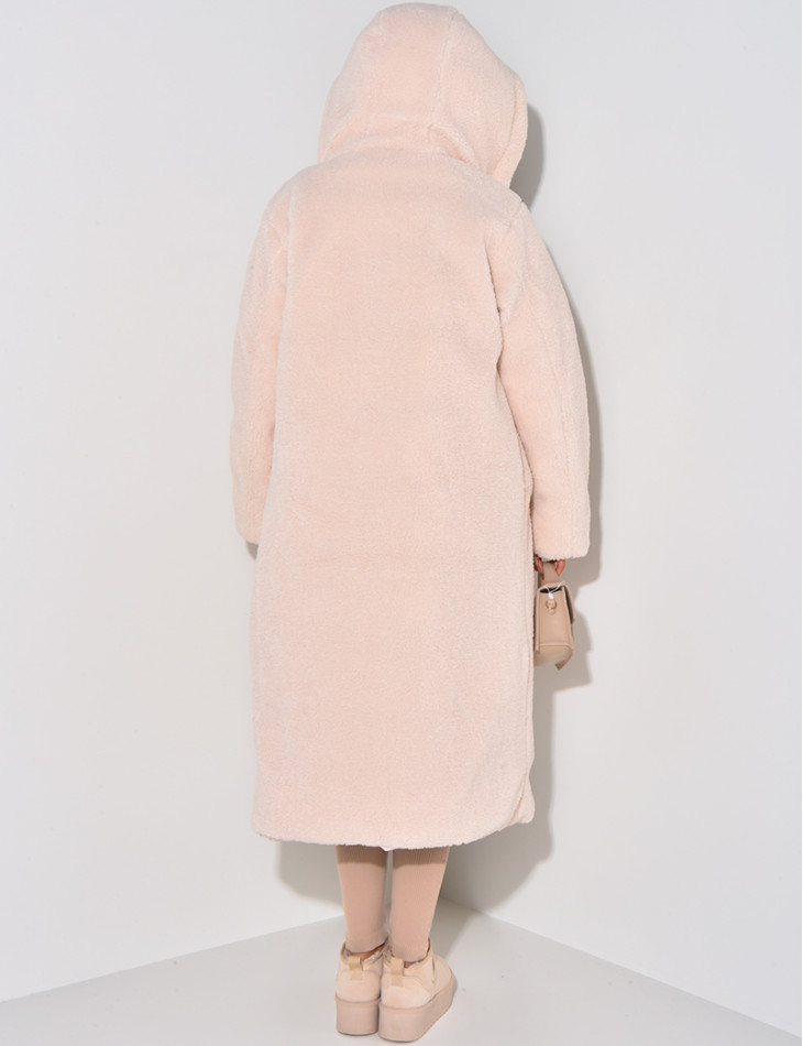 Doudoune reversible longue matelassée