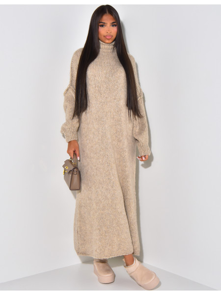 Long wool jumper dress 2025