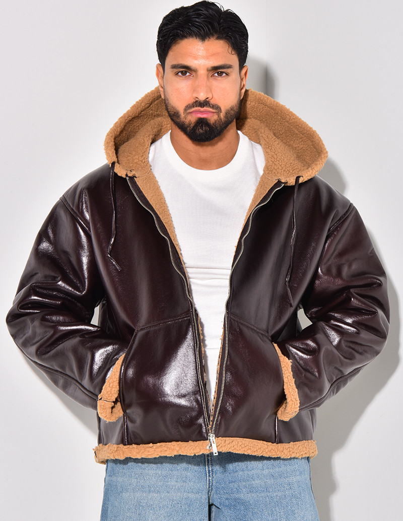 Veste à capuche en...