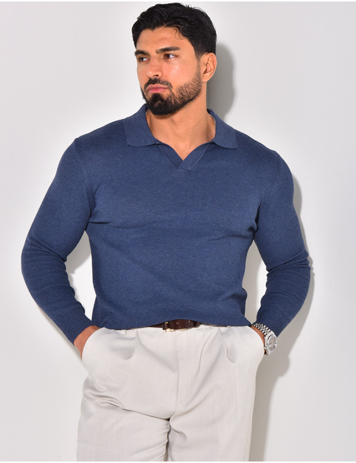 Polo texturé