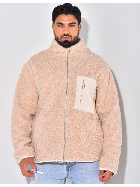 Veste en peau de mouton