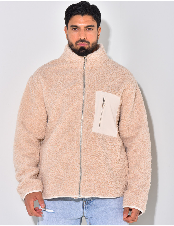 Veste en peau de mouton