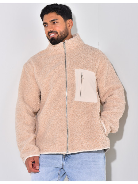 Veste en peau de mouton