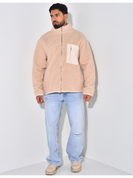 Veste en peau de mouton