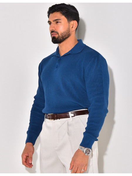 Polo côtelé