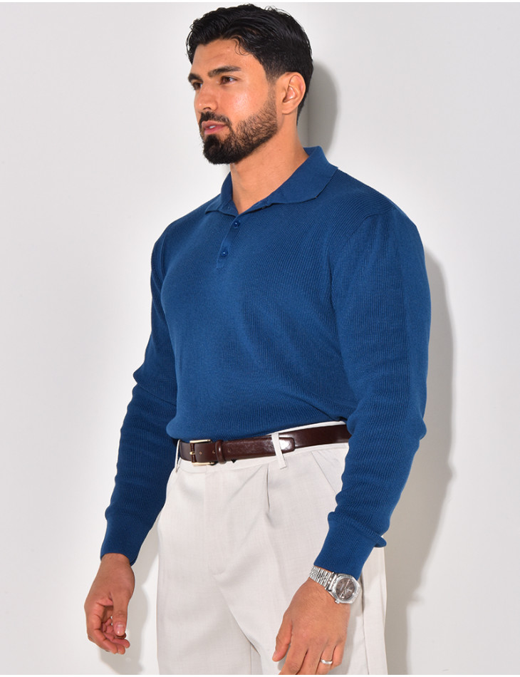 Polo côtelé
