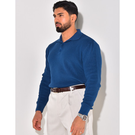 Polo côtelé