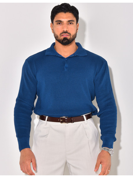 Polo côtelé