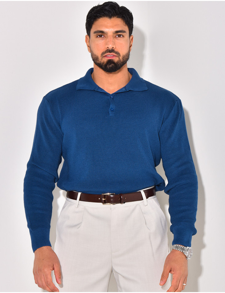 Polo côtelé