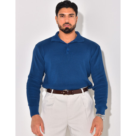 Polo côtelé