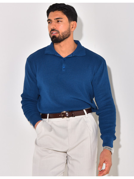 Polo côtelé