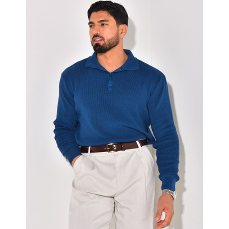 Polo côtelé