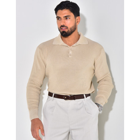 Polo côtelé