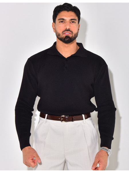 Polo côtelé
