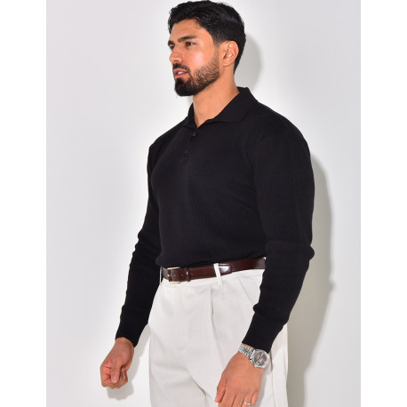 Polo côtelé