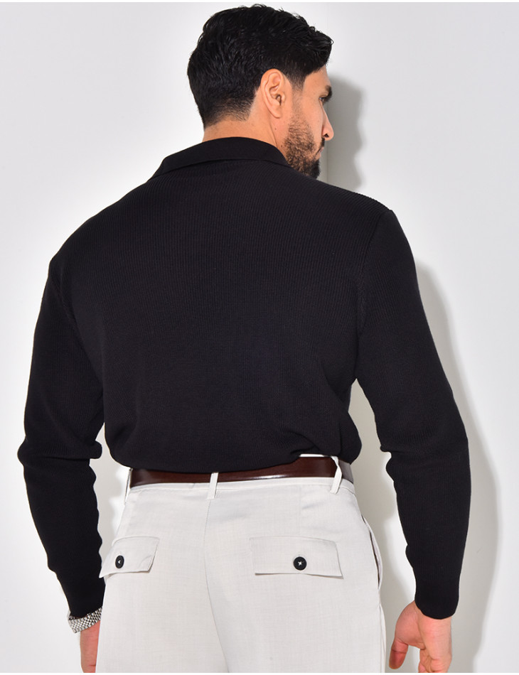 Polo côtelé