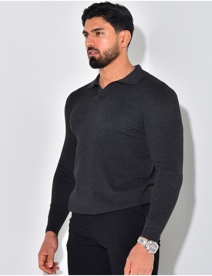 Polo texturé