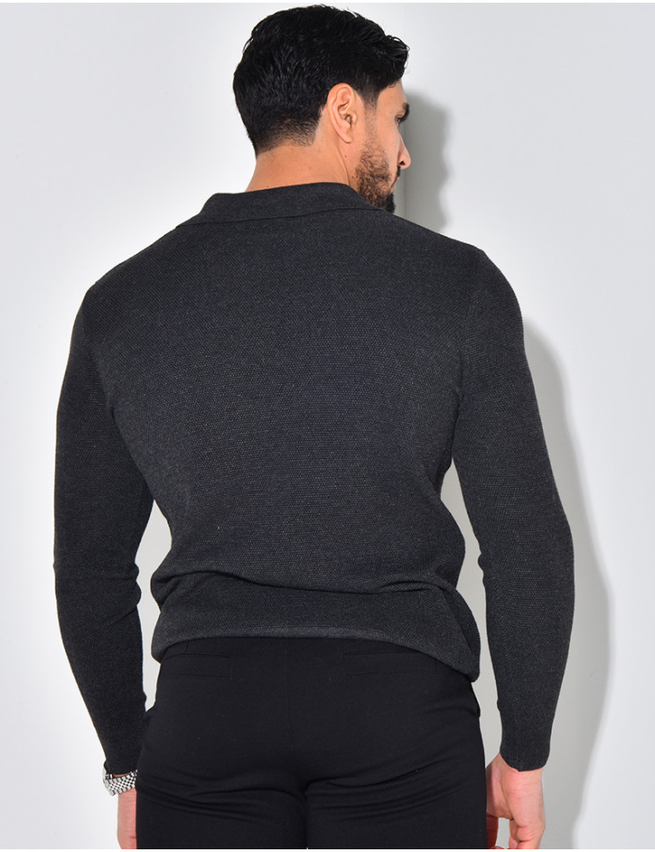 Polo texturé