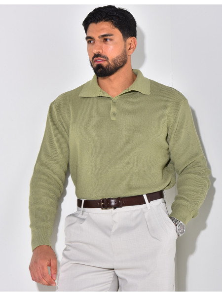 Polo côtelé