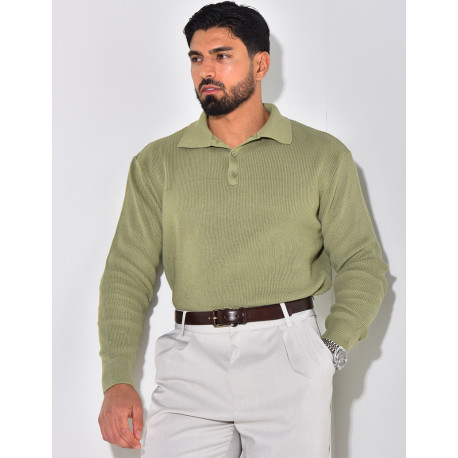 Polo côtelé