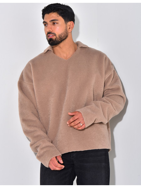Pull en laine oversize