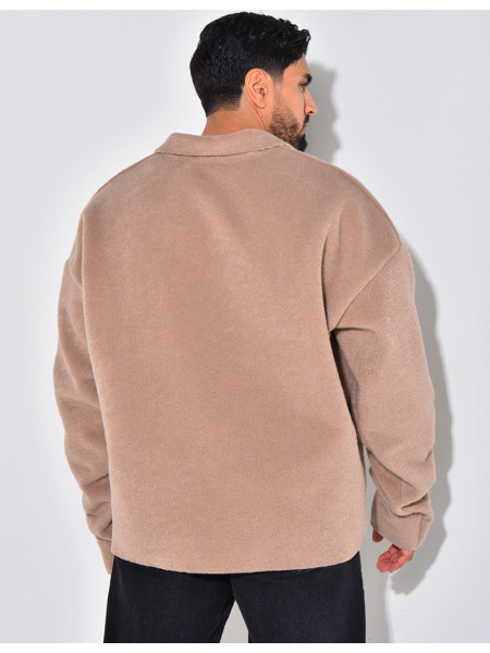 Pull en laine oversize