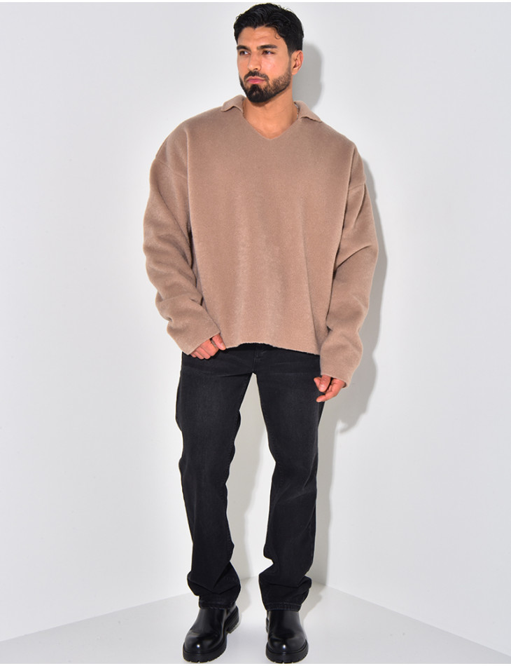 Pull en laine oversize