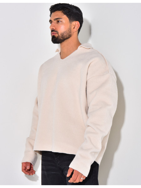 Pull en laine oversize