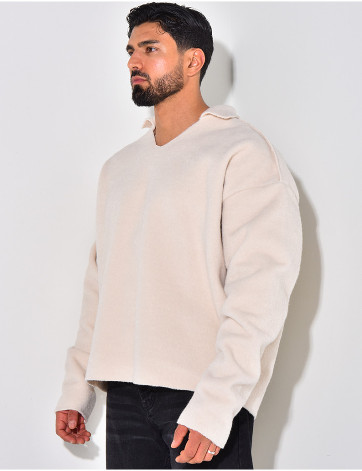 Pull en laine oversize