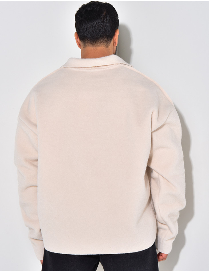 Pull en laine oversize