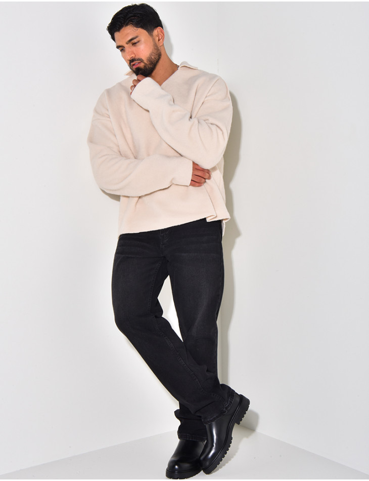 Pull en laine oversize