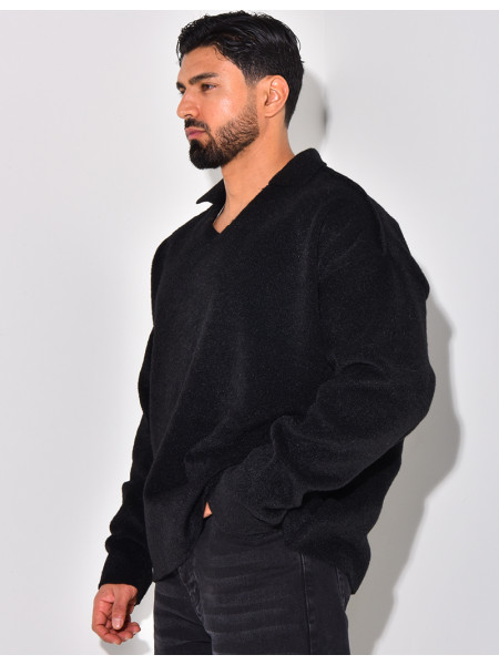 Pull en laine oversize