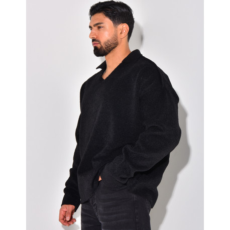 Pull en laine oversize