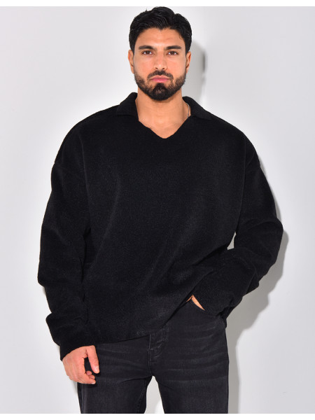 Pull en laine oversize