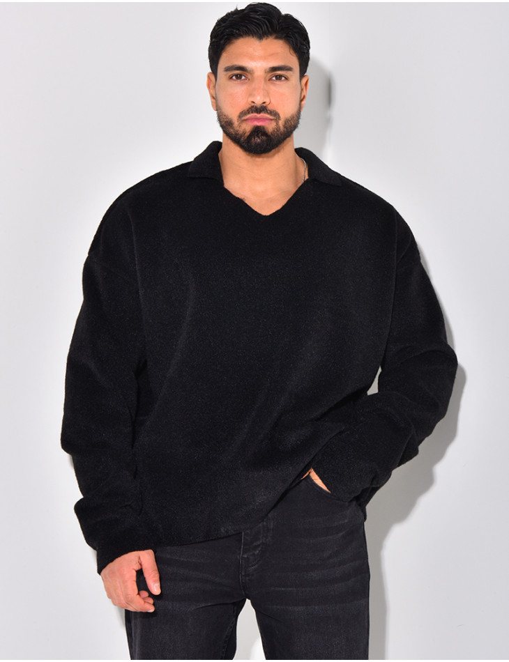 Pull en laine oversize
