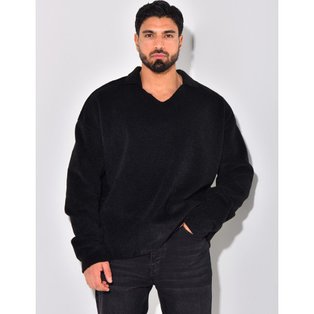 Pull en laine oversize