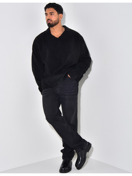 Pull en laine oversize