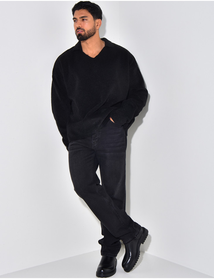 Pull en laine oversize